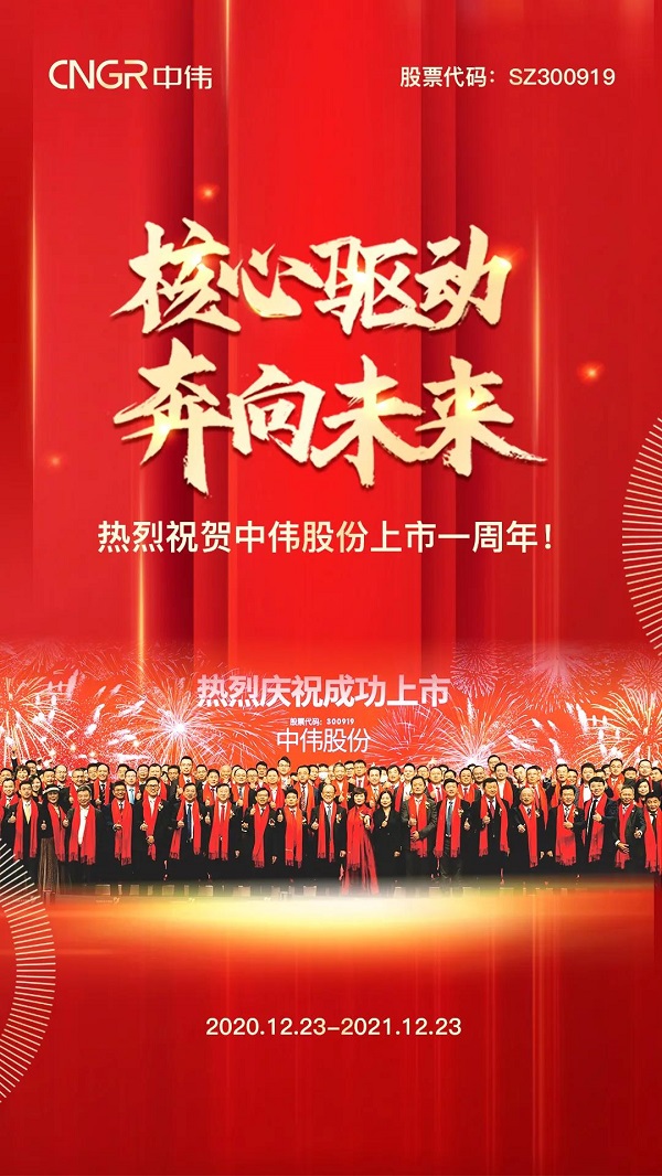 中偉股份上市一周年丨技術核心驅動，攜手奔向未來